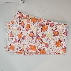 Cynthia Rowley | NWT Girls Fall Multi-Colored Pumpkins Apples Pajama Set Sz 7